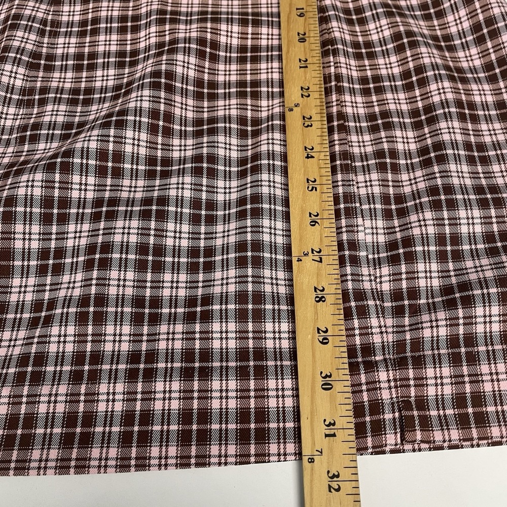 BP Mini Dress Womens Large Plaid Schoolgirl Y2K Coquette Twee Grunge 90s Preppy - Picture 10 of 11